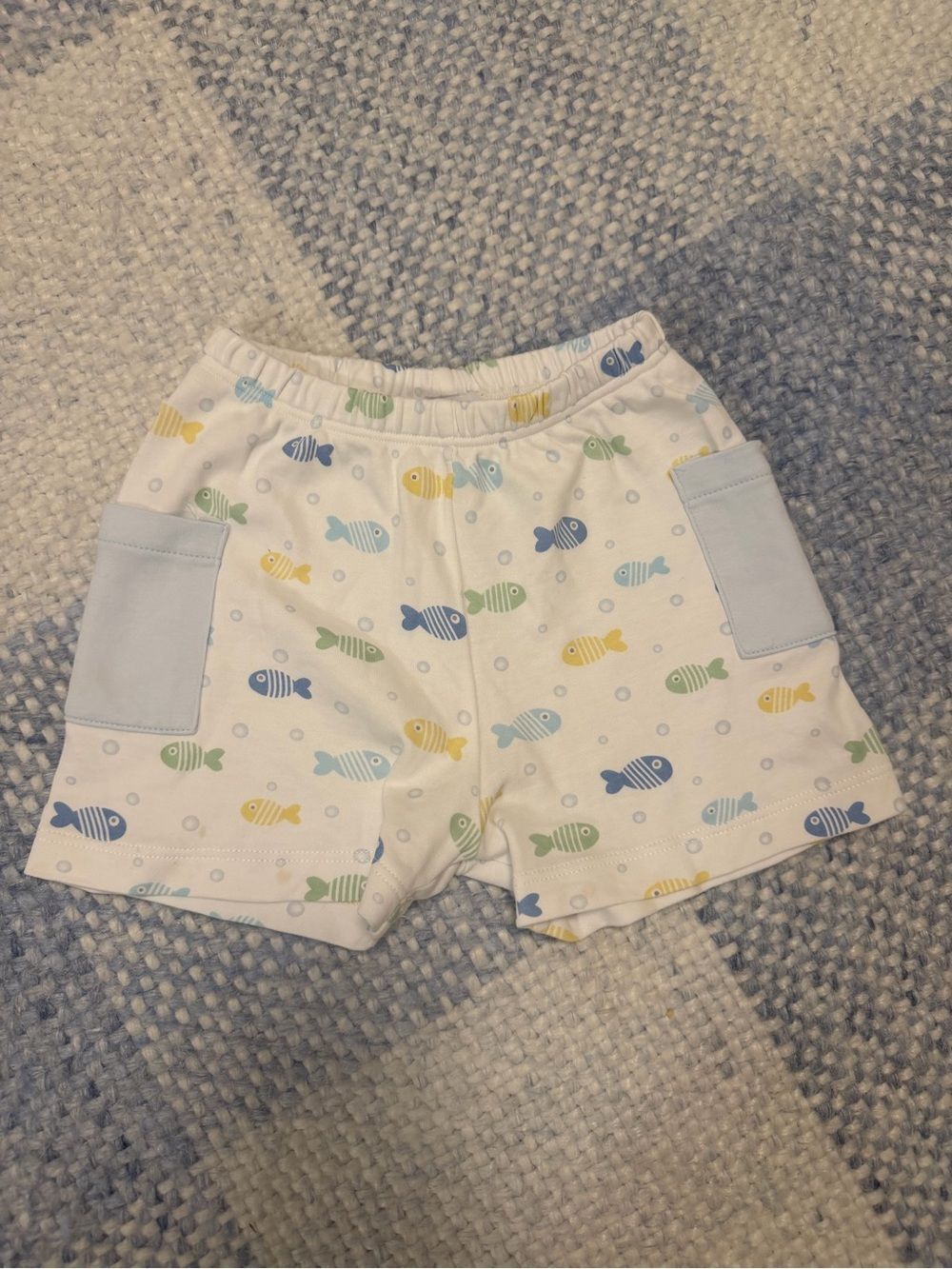 Baby Loren Pima Fish shorts